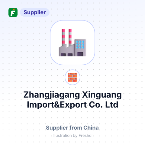 Zhangjiagang Xinguang Import&Export Co.,Ltd – summary card, no photo uploaded yet