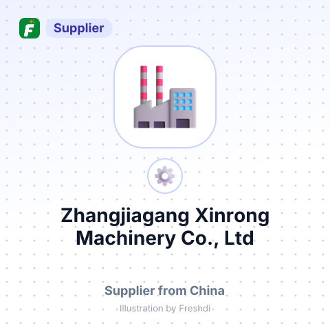 Zhangjiagang Xinrong Machinery Co., Ltd – summary card, no photo uploaded yet
