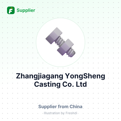 Zhangjiagang YongSheng Casting Co. Ltd – summary card, no photo uploaded yet