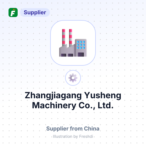 Zhangjiagang Yusheng Machinery Co., Ltd. – summary card, no photo uploaded yet