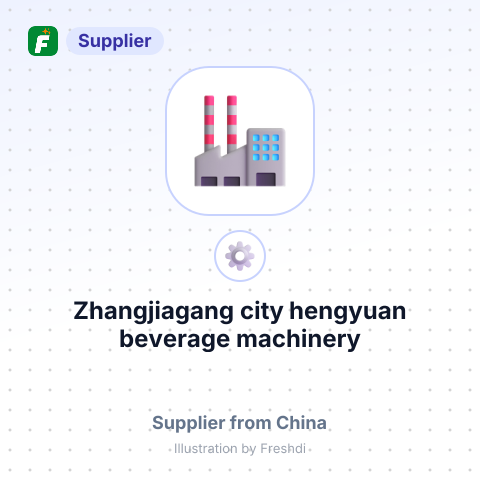 Zhangjiagang city hengyuan beverage machinery factory – summary card, no photo uploaded yet