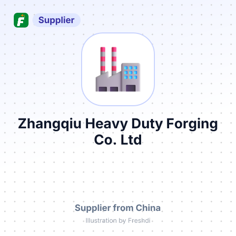 Zhangqiu Heavy Duty Forging Co. Ltd – summary card, no photo uploaded yet