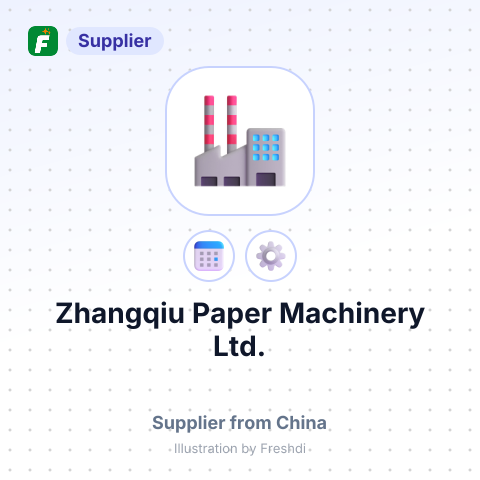 Zhangqiu Paper Machinery Ltd. – summary card, no photo uploaded yet