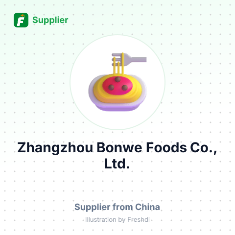 Zhangzhou Bonwe Foods Co., Ltd. – summary card, no photo uploaded yet