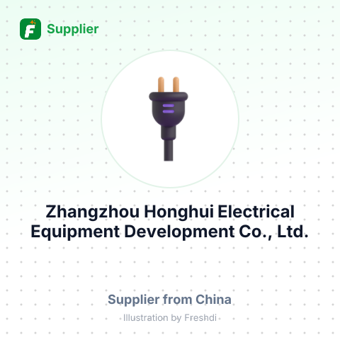 Zhangzhou Honghui Electrical Equipment Development Co., Ltd. – summary card, no photo uploaded yet