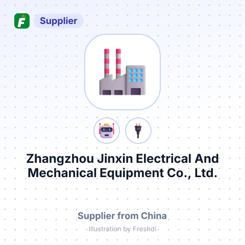 Zhangzhou Jinxin Electrical And Mechanical Equipment Co., Ltd. – summary card, no photo uploaded yet