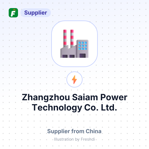 Zhangzhou Saiam Power Technology Co., Ltd. – summary card, no photo uploaded yet