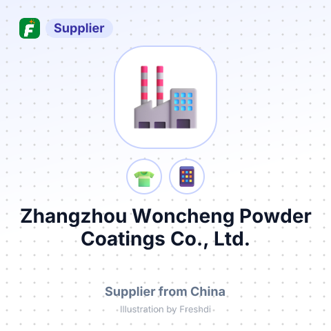 Zhangzhou Woncheng Powder Coatings Co., Ltd. – summary card, no photo uploaded yet