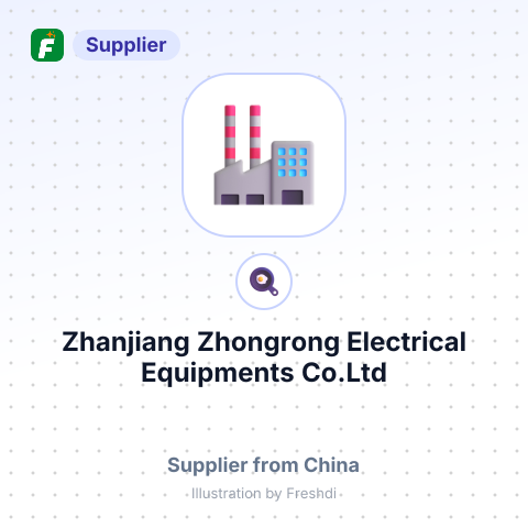 Zhanjiang Zhongrong Electrical Equipments Co.Ltd – summary card, no photo uploaded yet