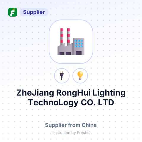 ZheJiang RongHui Lighting TechnoLogy CO., LTD – summary card, no photo uploaded yet