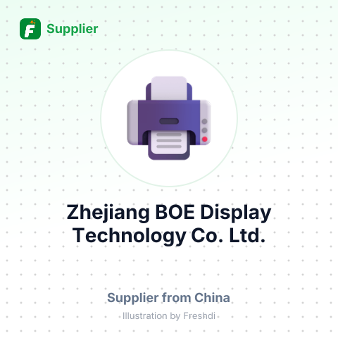 Zhejiang BOE Display Technology Co., Ltd. – summary card, no photo uploaded yet