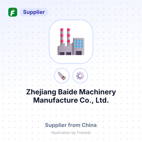 Zhejiang Baide Machinery Manufacture Co., Ltd. – summary card, no photo uploaded yet