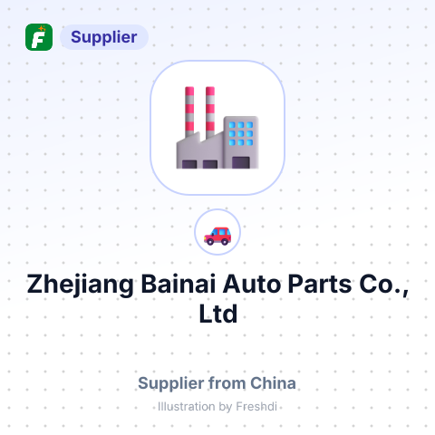 Zhejiang Bainai Auto Parts Co., Ltd – summary card, no photo uploaded yet