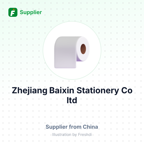 Zhejiang Baixin Stationery Co,ltd – summary card, no photo uploaded yet