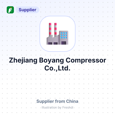 Zhejiang Boyang Compressor Co.,Ltd. – summary card, no photo uploaded yet