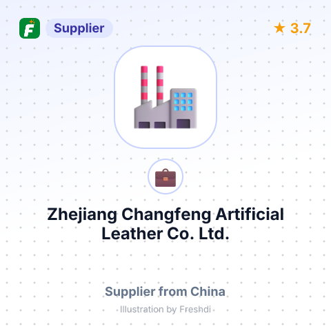 Zhejiang Changfeng Artificial Leather Co., Ltd. – summary card, no photo uploaded yet