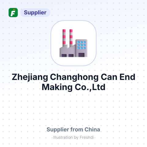 Zhejiang Changhong Can End Making Co.,Ltd – summary card, no photo uploaded yet