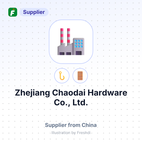 Zhejiang Chaodai Hardware Co., Ltd. – summary card, no photo uploaded yet