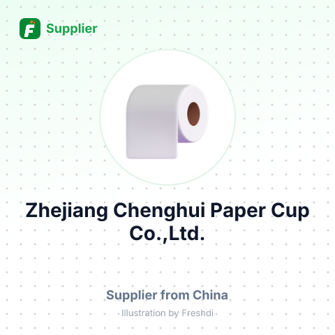 Zhejiang Chenghui Paper Cup Co.,Ltd. – summary card, no photo uploaded yet