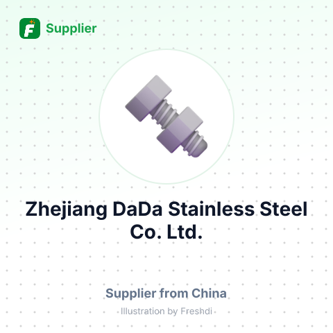 Zhejiang DaDa Stainless Steel Co.,Ltd. – summary card, no photo uploaded yet