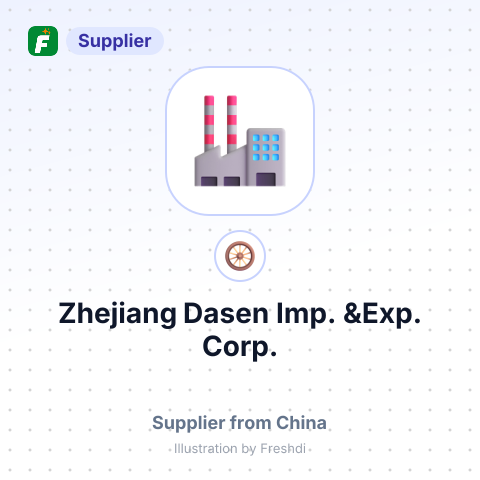 Zhejiang Dasen Imp. &Exp. Corp. – summary card, no photo uploaded yet