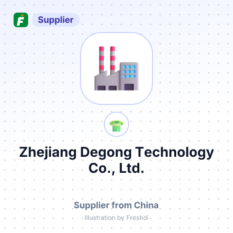 Zhejiang Degong Technology Co., Ltd. – summary card, no photo uploaded yet
