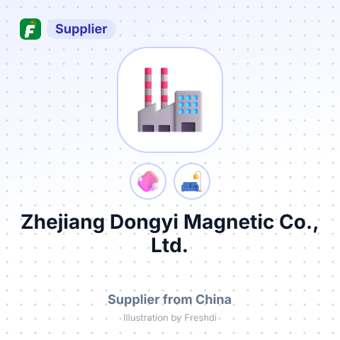 Zhejiang Dongyi Magnetic Co., Ltd. – summary card, no photo uploaded yet