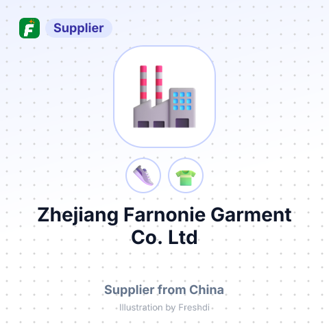Zhejiang Farnonie Garment Co., Ltd – summary card, no photo uploaded yet
