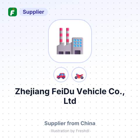 Zhejiang FeiDu Vehicle Co., Ltd – summary card, no photo uploaded yet