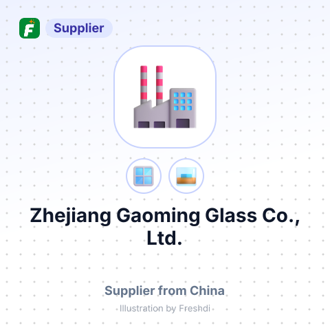 Zhejiang Gaoming Glass Co., Ltd. – summary card, no photo uploaded yet