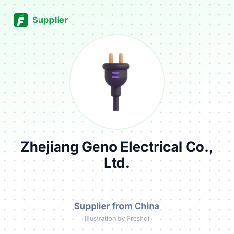 Zhejiang Geno Electrical Co., Ltd. – summary card, no photo uploaded yet
