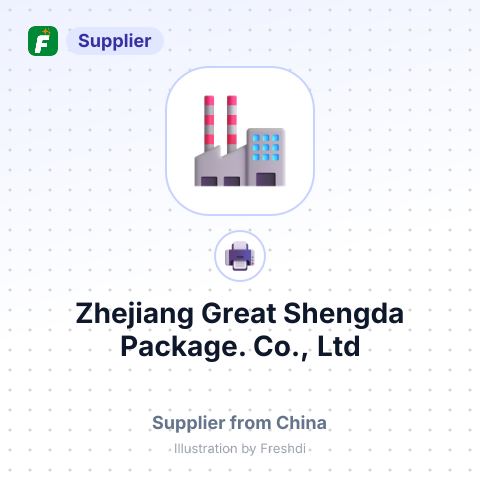 Zhejiang Great Shengda Package. Co., Ltd – summary card, no photo uploaded yet