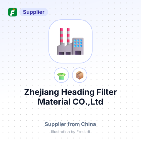 Zhejiang Heading Filter Material CO.,Ltd – summary card, no photo uploaded yet