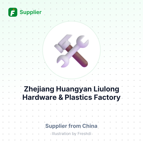 Zhejiang Huangyan Liulong Hardware & Plastics Factory – summary card, no photo uploaded yet