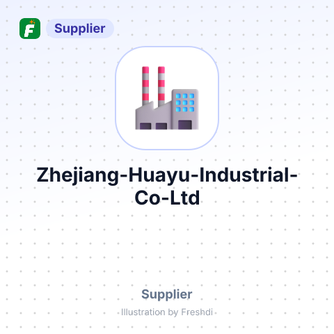 Zhejiang Huayu Industrial Co., Ltd – summary card, no photo uploaded yet