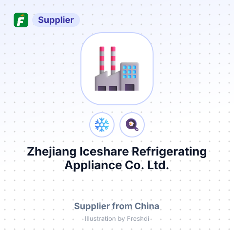 Zhejiang Iceshare Refrigerating Appliance Co., Ltd. – summary card, no photo uploaded yet