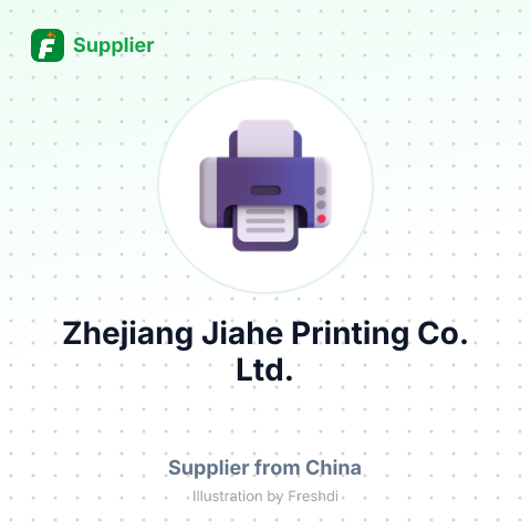 Zhejiang Jiahe Printing Co., Ltd. – summary card, no photo uploaded yet