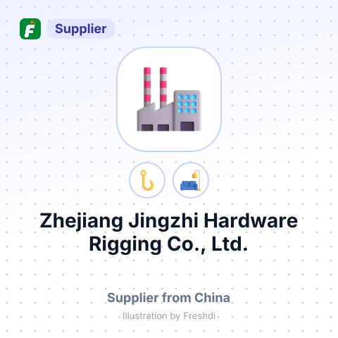 Zhejiang Jingzhi Hardware Rigging Co., Ltd. – summary card, no photo uploaded yet