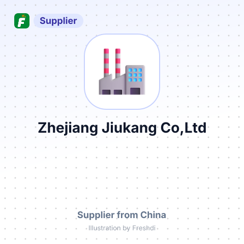 Zhejiang Jiukang Co,Ltd – summary card, no photo uploaded yet