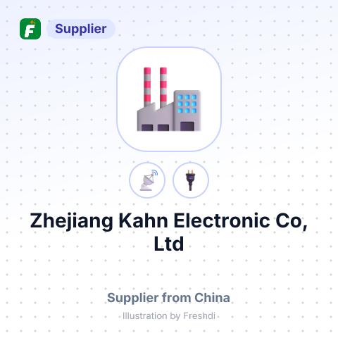Zhejiang Kahn Electronic Co, Ltd – summary card, no photo uploaded yet