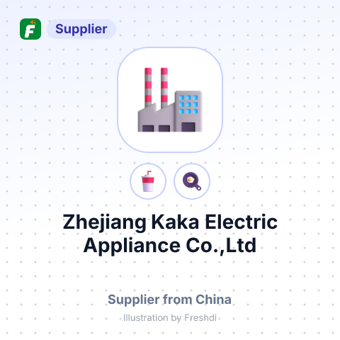 Zhejiang Kaka Electric Appliance Co.,Ltd – summary card, no photo uploaded yet