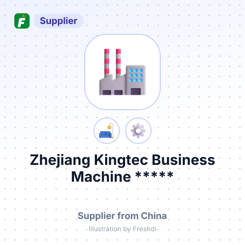 Zhejiang Kingtec Business Machine ***** – summary card, no photo uploaded yet