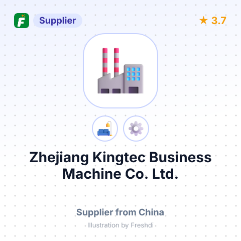 Zhejiang Kingtec Business Machine Co., Ltd. – summary card, no photo uploaded yet