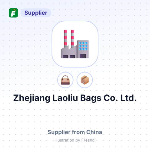 Zhejiang Laoliu Bags Co., Ltd. – summary card, no photo uploaded yet