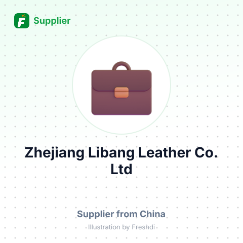 Zhejiang Libang Leather Co.,Ltd – summary card, no photo uploaded yet