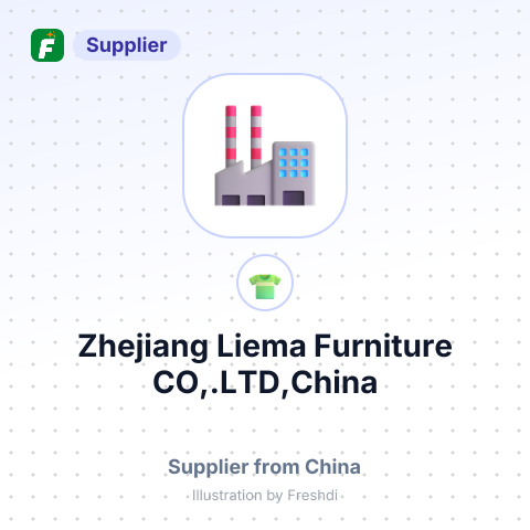 Zhejiang Liema Furniture CO,.LTD,China – summary card, no photo uploaded yet