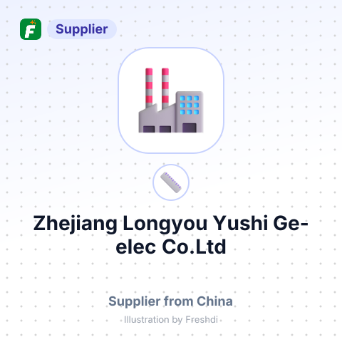 Zhejiang Longyou Yushi Ge-elec Co.Ltd – summary card, no photo uploaded yet
