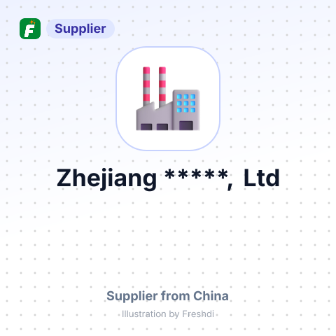 Zhejiang *****, Ltd – summary card, no photo uploaded yet