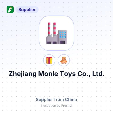 Zhejiang Monle Toys Co., Ltd. – summary card, no photo uploaded yet