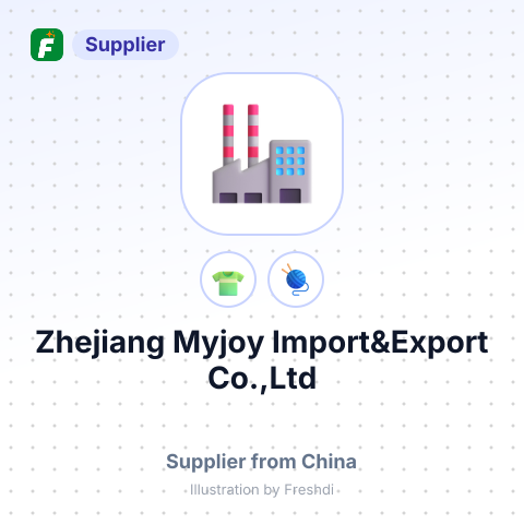 Zhejiang Myjoy Import&Export Co.,Ltd – summary card, no photo uploaded yet